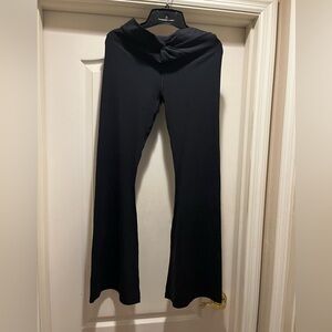 Aerie Off Line Black Flare Pants